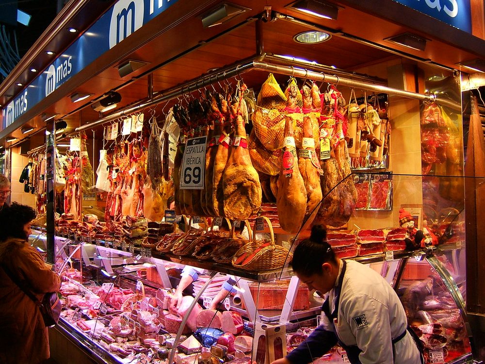 Mostrador de la cansaladeria